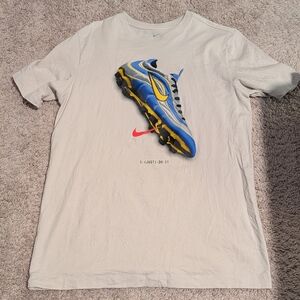 Nike Men's Football Short Sleeve T-Shirt Sz M Just Do It Crew Neck